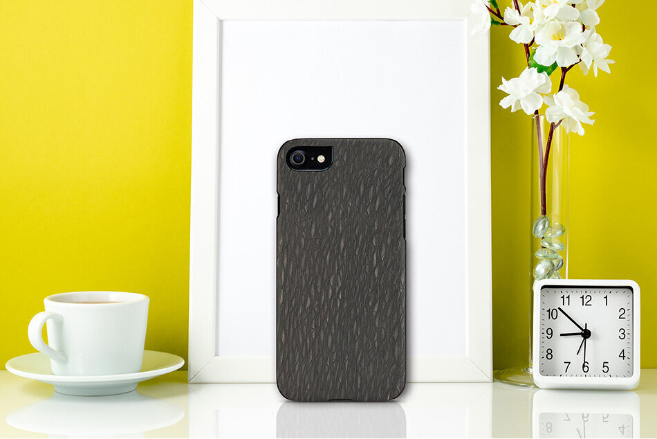 MAN&WOOD suojakuori Apple iPhone 7/8 - Carbalho Black hinta ja tiedot | Puhelimen kuoret ja kotelot | hobbyhall.fi