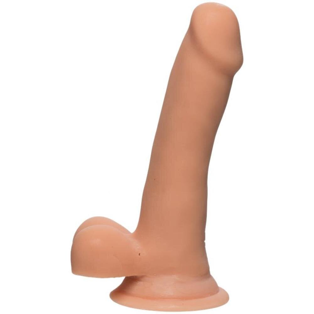 Dual Density Dildo Slim D kiveksillä, 6 Vanilla hinta | hobbyhall.fi