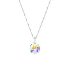 925-Hopea riipukset Glare, Aurora Borealis, Swarovskin kristalleilla DS01K677 hinta ja tiedot | Diamond Sky Jewelry Muoti | hobbyhall.fi