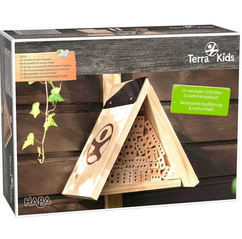 Haba Terra Kids Insect hyönteishotelli 41951 hinta ja tiedot | Lintulaudat ja lintuhäkit | hobbyhall.fi