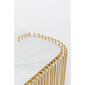 Konsolipöytä, Wire, Glass Marble Kulta 142x89cm hinta ja tiedot | Sivupöydät | hobbyhall.fi