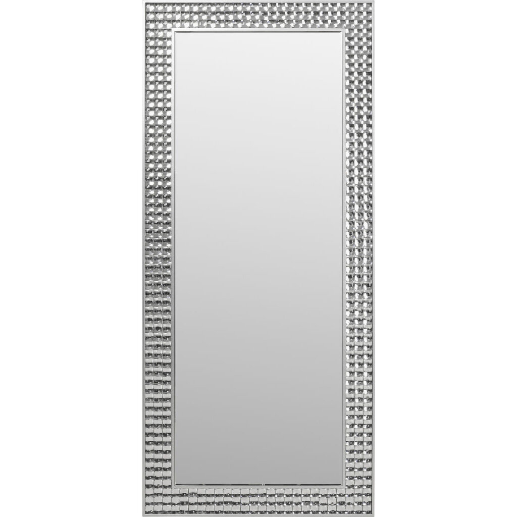 Seinäpeili kristallit hopea 80x180cm hinta ja tiedot | Peilit | hobbyhall.fi