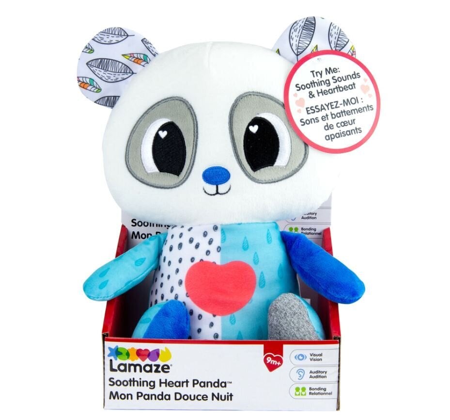 Tomy Lamaze Panda Beating Heart L27470 hinta ja tiedot | Vauvan lelut | hobbyhall.fi