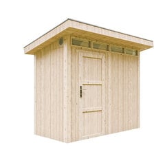 Ensiluokkainen puutarhakatos Timbela M901B, 239 x 161 x 294 cm, beige hinta ja tiedot | Piharakennukset | hobbyhall.fi