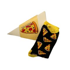 Sukat lahjapakkauksessa Slice of Pizza hinta ja tiedot | Hauskat sukat | hobbyhall.fi