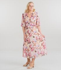Abito Moda naisten mekko 233612 01, beige/pinkki 233612*01-ONE hinta ja tiedot | Mekot | hobbyhall.fi