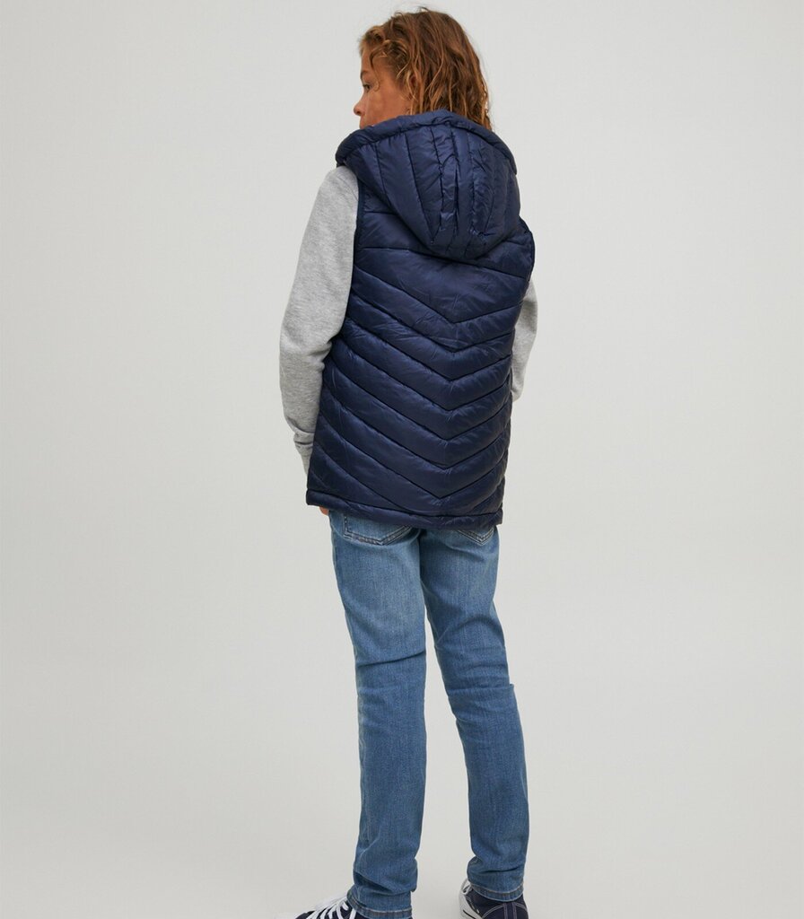 Jack & Jones lasten liivi 12212854*02, laivastonsininen 5715306918984 hinta ja tiedot | Poikien takit | hobbyhall.fi