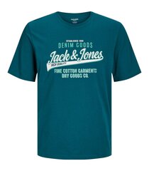 Jack & Jones Miesten T-paita 12254862*02, bensiini/ 5715602835701 hinta ja tiedot | Miesten T-paidat | hobbyhall.fi