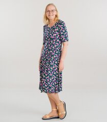Naisten mekko 232122 01, laivastonsininen/fuksia 232122*01-XL hinta ja tiedot | Mekot | hobbyhall.fi