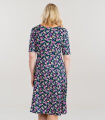 Naisten mekko 232122 01, laivastonsininen/fuksia 232122*01-XL hinta ja tiedot | Mekot | hobbyhall.fi