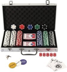 Pokerisetti Texas Strong 300 rahakkeita + matkalaukku hinta ja tiedot | Korttipelit, pokeri | hobbyhall.fi