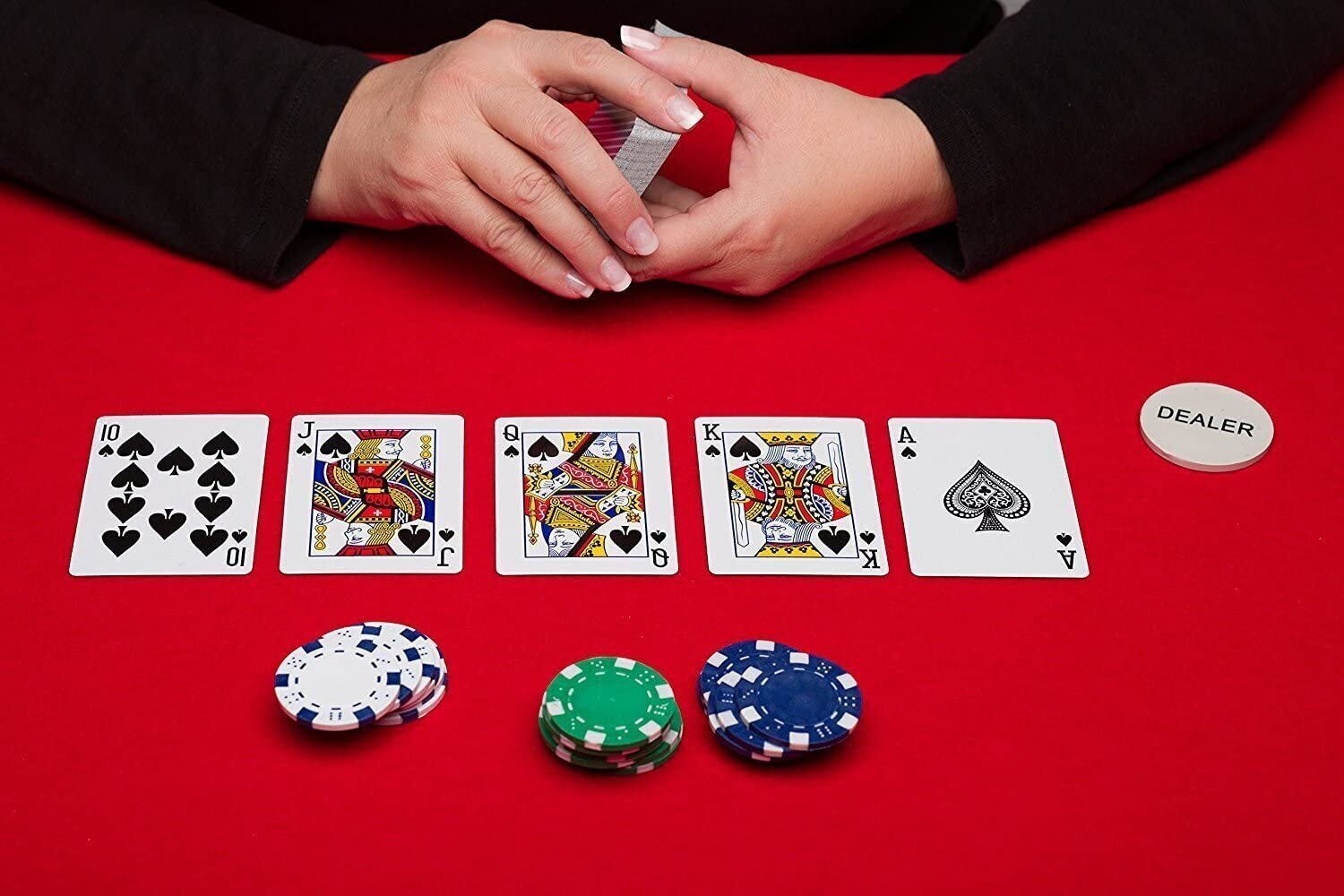 Pokerisetti Texas Strong 300 rahakkeita + matkalaukku hinta ja tiedot | Korttipelit, pokeri | hobbyhall.fi