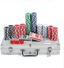 Pokerisetti Texas Strong 300 rahakkeita + matkalaukku hinta ja tiedot | Korttipelit, pokeri | hobbyhall.fi