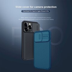 Nillkin CamShield Pro Case Durable Cover with camera protection shield -kestävä suojakuori iPhone 13 Prolle, vihreä hinta ja tiedot | Puhelimen kuoret ja kotelot | hobbyhall.fi