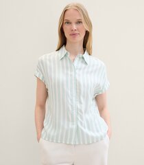 Tom Tailor naisten paita 1041220*35350, minttu/valkoinen 4067672671910 hinta ja tiedot | Naisten paidat | hobbyhall.fi
