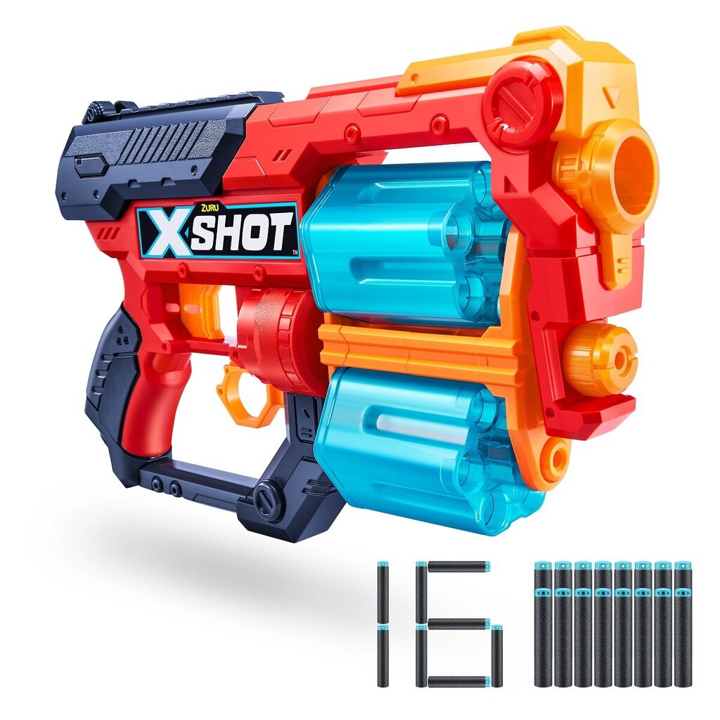 Zuru X-Shot X-cess TK-12, valkoinen hinta ja tiedot | Poikien lelut | hobbyhall.fi
