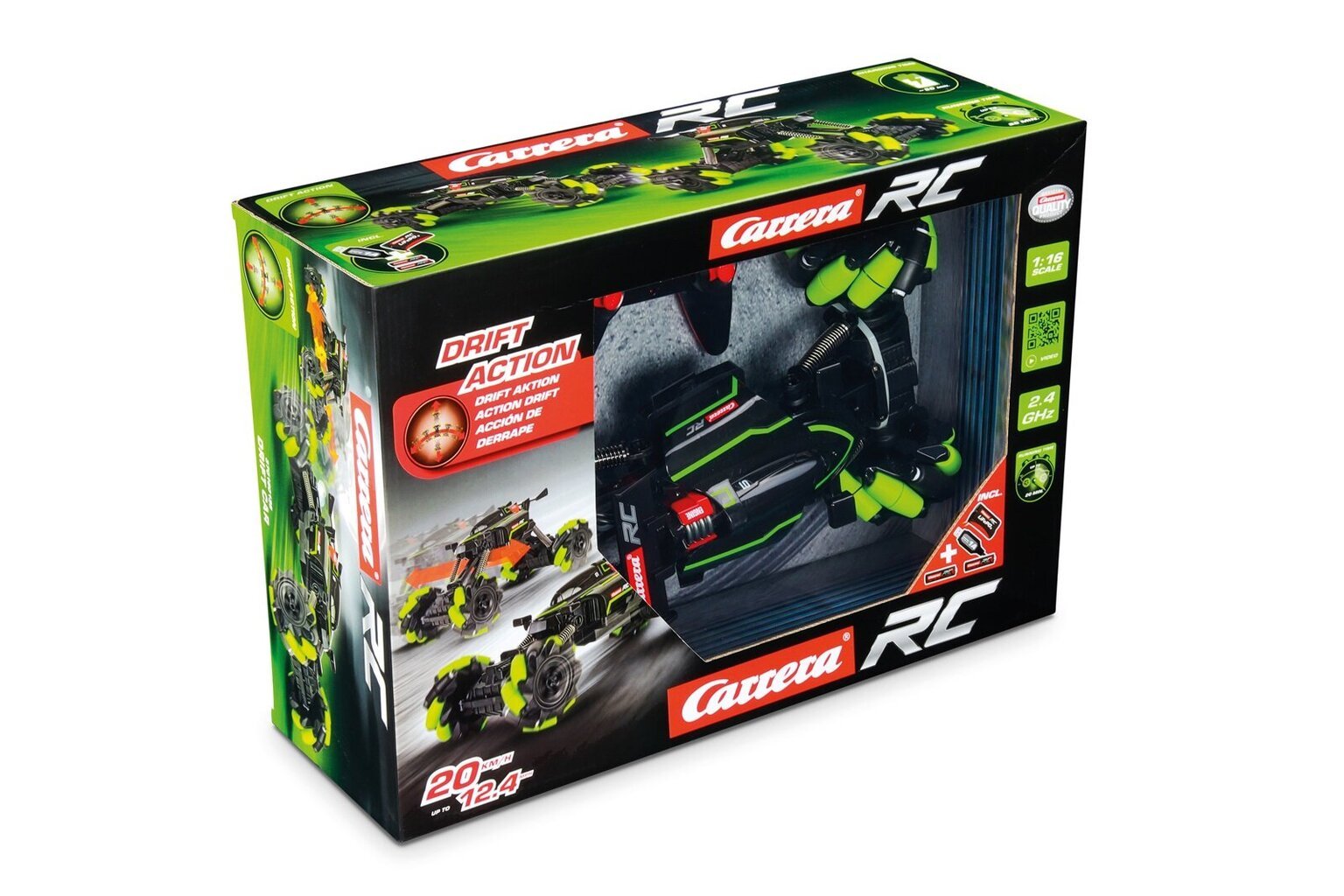 Carrera auto RC 2.4GHz Drift Car hinta ja tiedot | Poikien lelut | hobbyhall.fi