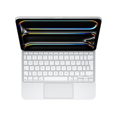 Magic Keyboard for iPad Pro 11-inch (M4) - International English - White MWR03Z/A hinta ja tiedot | Tablettien kotelot ja muut tarvikkeet | hobbyhall.fi