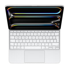 Magic Keyboard iPad Pro 13-inch (M4) - International English - White MWR43Z/A hinta ja tiedot | Tablettien kotelot ja muut tarvikkeet | hobbyhall.fi