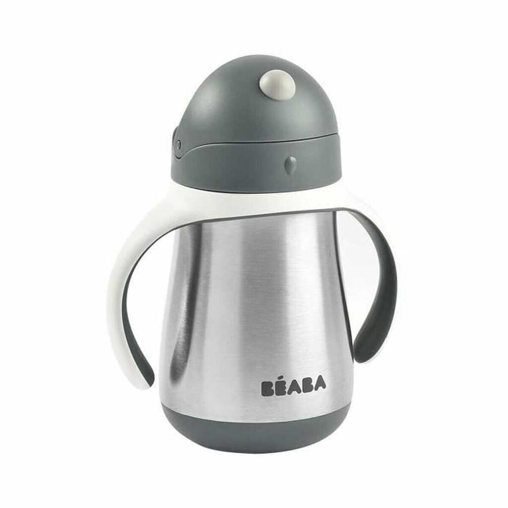 Pullo Béaba 2-in-1, +8 kk, 250 ml, harmaa hinta ja tiedot | Tuttipullot ja tarvikkeet | hobbyhall.fi