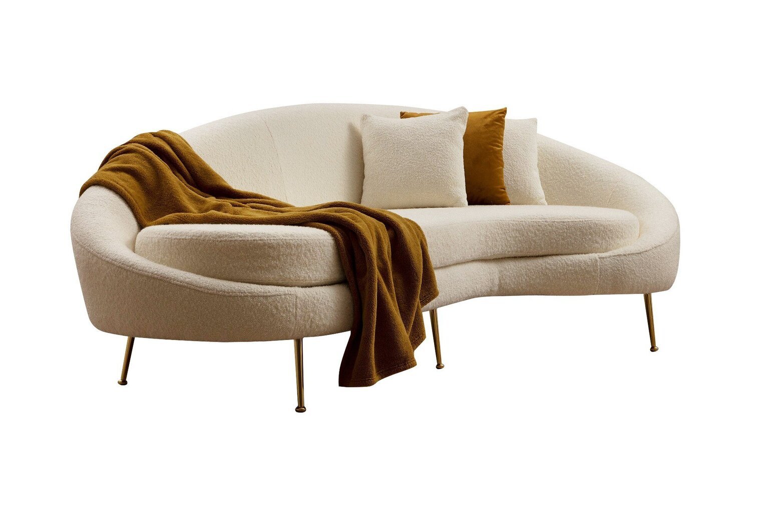 Kolmen istuttava sohva Atelier Del Sofa Eses, beige hinta ja tiedot | Sohvat ja vuodesohvat | hobbyhall.fi