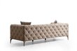 Kolmen istuttava sohva Atelier Del Sofa Como, beige hinta ja tiedot | Sohvat ja vuodesohvat | hobbyhall.fi