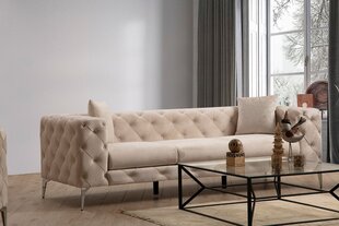 Kolmen istuttava sohva Atelier Del Sofa Como, beige hinta ja tiedot | Sohvat ja vuodesohvat | hobbyhall.fi