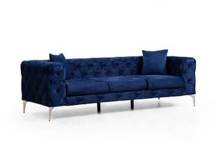 Kolmen istuttava sohva Atelier Del Sofa Como, sininen hinta ja tiedot | Sohvat ja vuodesohvat | hobbyhall.fi