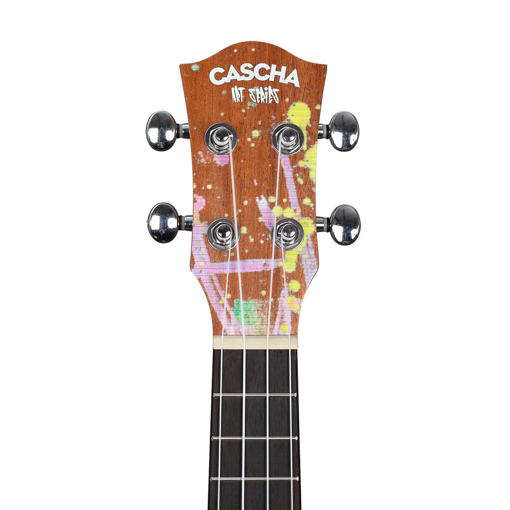 Sopraanoukulele Cascha Art Urban HH 2600 hinta ja tiedot | Kitarat | hobbyhall.fi