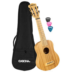 Sopraanoukulele Cascha Bamboo Natural HH 2312 hinta ja tiedot | Kitarat | hobbyhall.fi