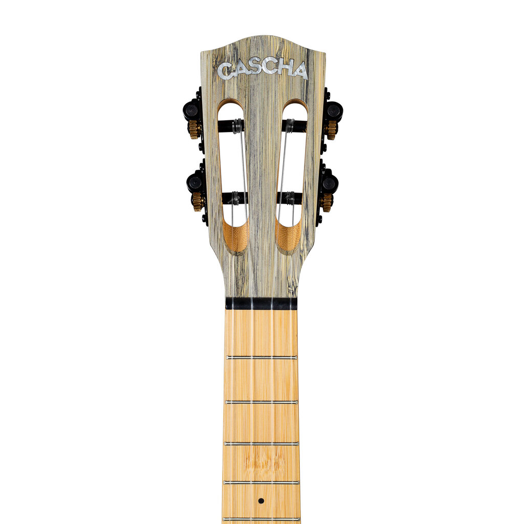 Sopraanoukulele Cascha Bamboo Graphite HH 2315 hinta ja tiedot | Kitarat | hobbyhall.fi