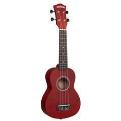 Sopraanoukulele Cascha Linden punainen HH 3961 hinta ja tiedot | Kitarat | hobbyhall.fi