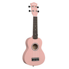 Sopraanoukulele Cascha Pärn vaaleanpunainen HH 3968 hinta ja tiedot | Kitarat | hobbyhall.fi