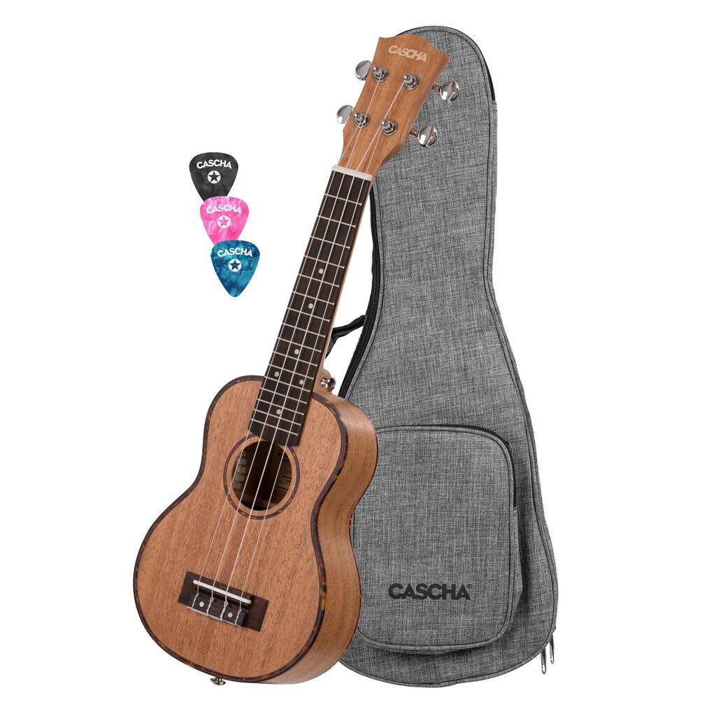 Sopraanoukulele vasenkätisille Cascha Mahogany HH 2026L hinta ja tiedot | Kitarat | hobbyhall.fi