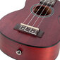 Sopraanoukulele Cascha Mahogany punainen HH 2263 hinta ja tiedot | Kitarat | hobbyhall.fi