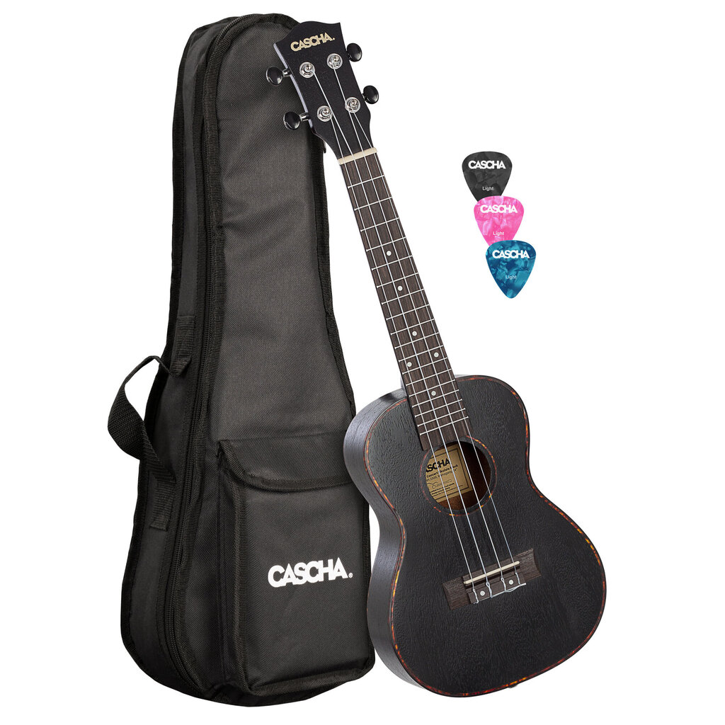 Konserttiukulele vasenkätiselle Cascha HH 2300L hinta ja tiedot | Kitarat | hobbyhall.fi