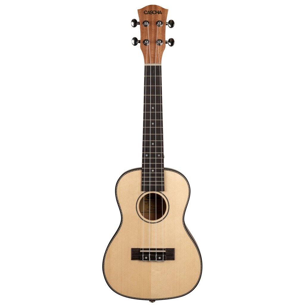 Tenoriukulele Cascha Spruce Solid Top HH 2154 hinta ja tiedot | Kitarat | hobbyhall.fi