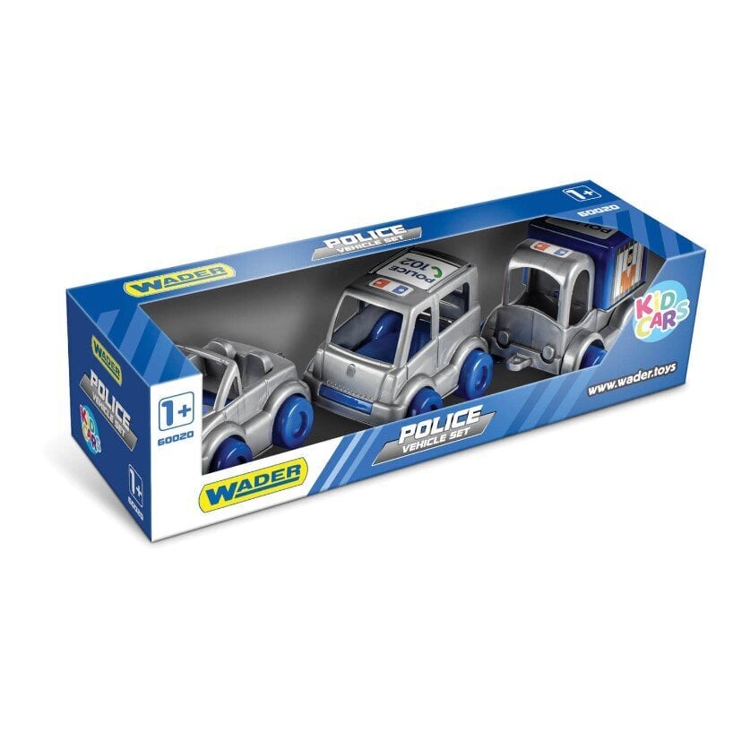 Wader KidCars Police auto hinta ja tiedot | Poikien lelut | hobbyhall.fi