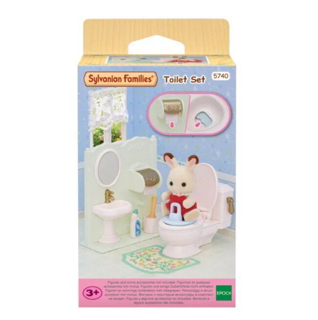 Sylvanian kylpyhuonesetti peilipöydällä hinta ja tiedot | Tyttöjen lelut | hobbyhall.fi