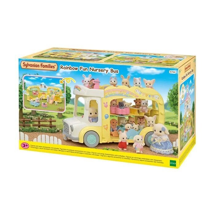 Sylvanian värikäs bussi hinta ja tiedot | Tyttöjen lelut | hobbyhall.fi