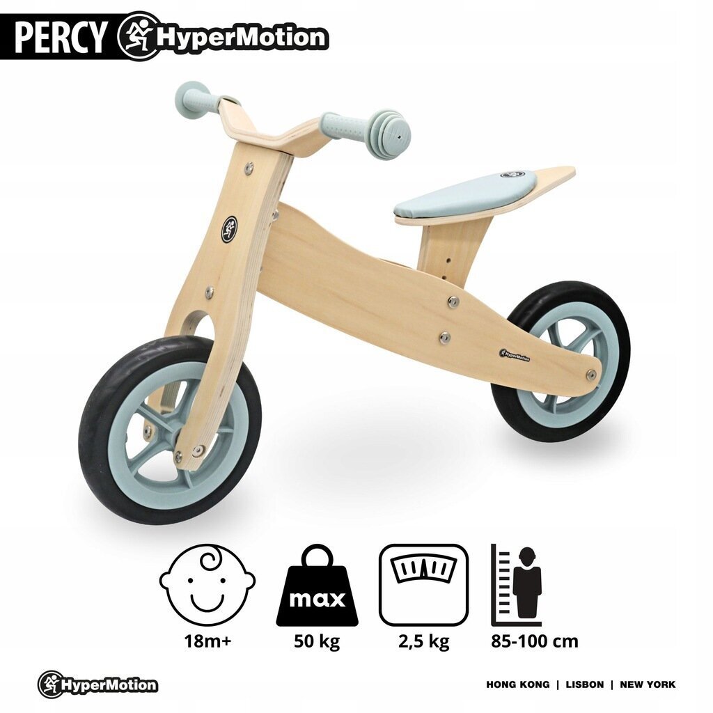 Kolmipyörä HyperMotion PERCY, sininen hinta ja tiedot | Kolmipyörät | hobbyhall.fi