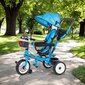 Monitoiminen push-kolmipyörä BE-ACTIVE 3in1, sininen hinta ja tiedot | Kolmipyörät | hobbyhall.fi