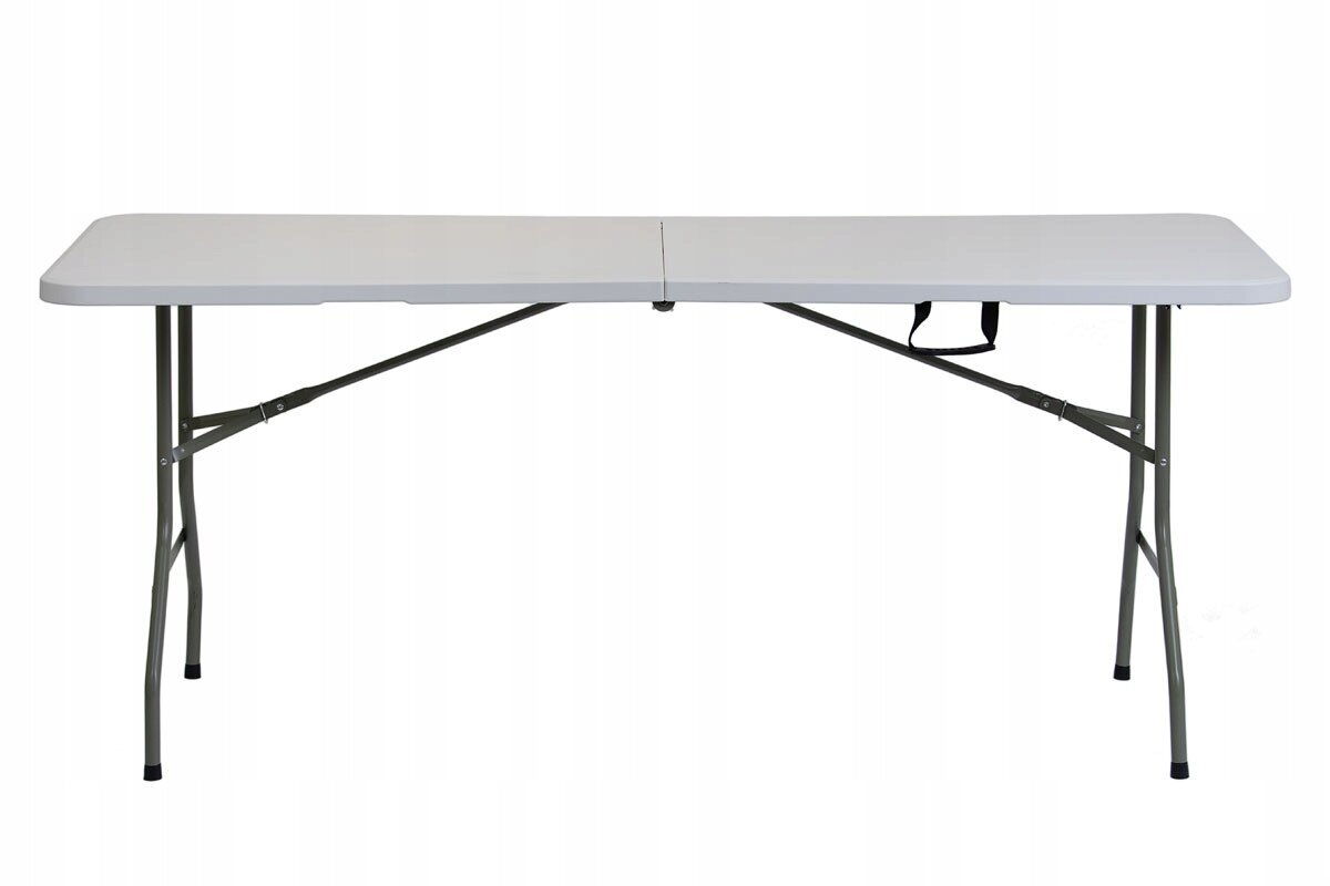 Taitettava ulkopöytä Fluxar S210, 180cm, valkoinen hinta ja tiedot | Puutarhapöydät | hobbyhall.fi