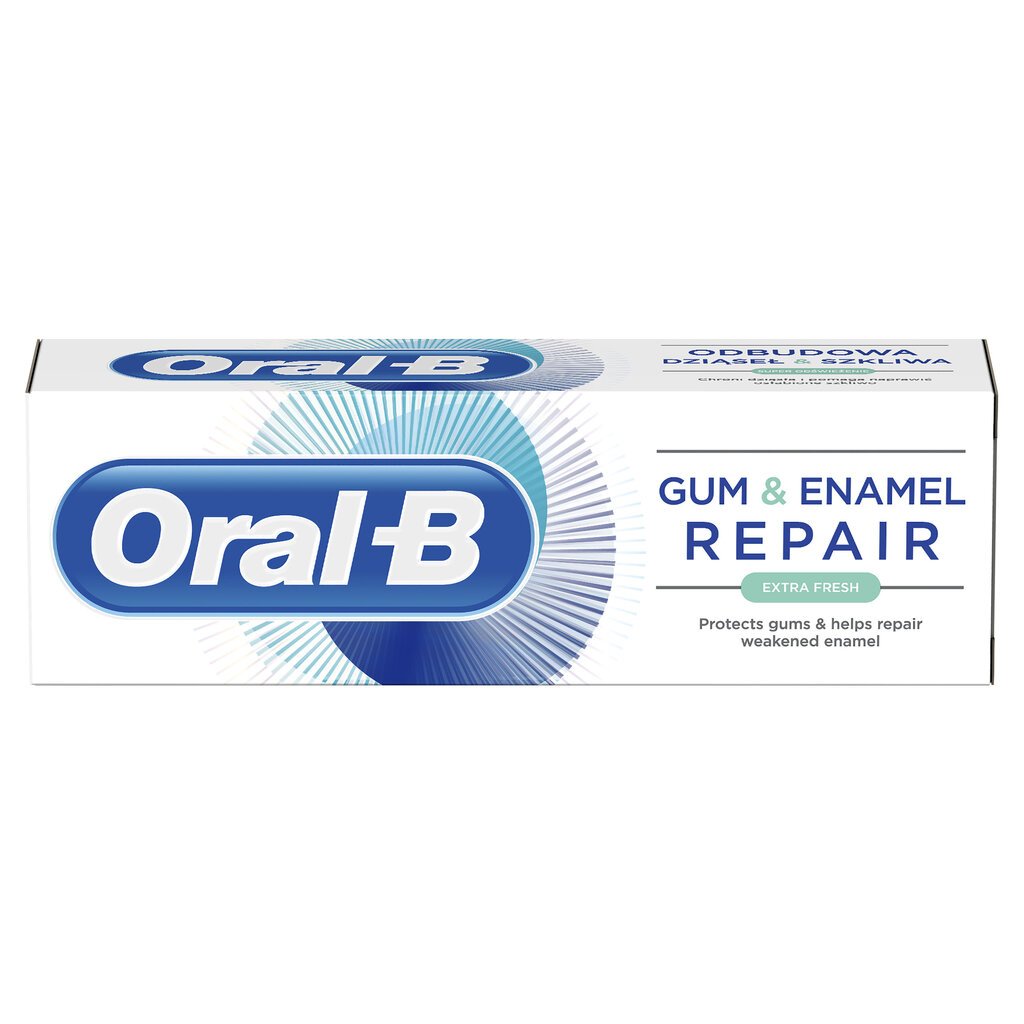 Hammastahna ORAL B Gum & Enamel Extra Fresh, 75 ml hinta ja tiedot | Suuhygienia | hobbyhall.fi