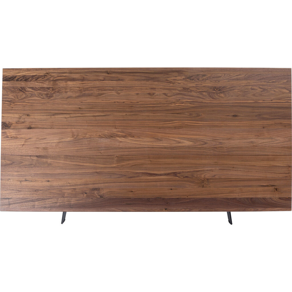 Pöytä Downtown Walnut 220x100cm hinta ja tiedot | Ruokapöydät | hobbyhall.fi