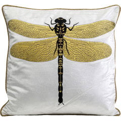 Tyyny, Dragonfly, Valkoinen 40x40cm hinta ja tiedot | Istuintyynyt, pehmusteet ja päälliset | hobbyhall.fi