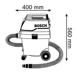 Märkä ja kuiva pölynimuri Bosch GAS 25 L SFC hinta ja tiedot | Teolliset pölynimurit | hobbyhall.fi