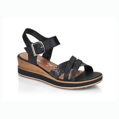 Mustat platform-sandaalit, Remonte hinta ja tiedot | Remonte Muoti | hobbyhall.fi