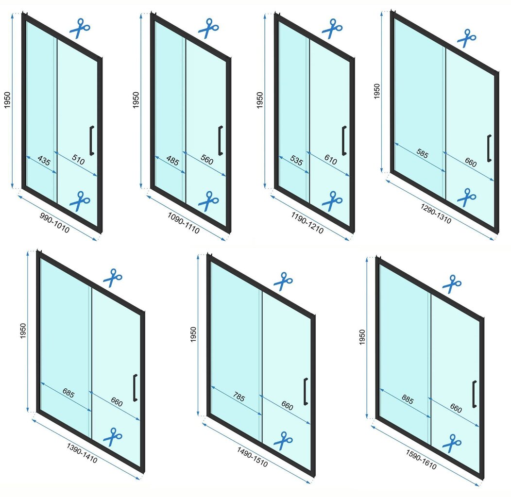 Suihkukaappi Rea Rapid Slide Kulta 100x90 hinta ja tiedot | Suihkukaapit ja suihkunurkat | hobbyhall.fi