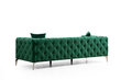 Kolmen istuttava sohva Atelier Del Sofa Como, vihreä hinta ja tiedot | Sohvat ja vuodesohvat | hobbyhall.fi